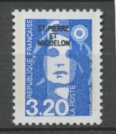 SPM  N°519 Marianne Du Bicentenaire. 3f.20  Bleu (2623) ZC519 - Nuevos