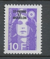 SPM  N°526 Marianne Du Bicentenaire. 10f. Violet  (2626) ZC526 - Unused Stamps