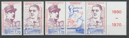 SPM  N°531A Série Centenaire De La Naissance Du Général Charles De Gaulle (1890-1970) 3 Val. ZC531A - Neufs
