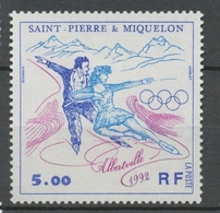 SPM  N°559 Jeux Olympiques D' Hiver, 1992 à Albertville (France) Couple De Patineurs Stylisés 5f ZC559 - Ungebraucht