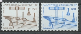 SPM  N°561A Série Outils De Calfat Outils, Coque De Bateau 2 Val. ZC561A - Unused Stamps
