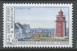 SPM  N°563 Les Phares 2f50 Ancien Phare Du Feu Rouge; St-Pierre ZC563 - Nuovi