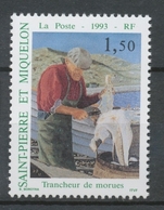 SPM  N°576 Le Trancheur De Morue. 1f.50 Multicolore ZC576 - Nuovi