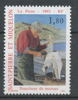 SPM  N°577 Le Trancheur De Morue. 1f.80 Multicolore ZC577 - Unused Stamps