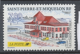 SPM  N°655 Bâtiment Public. La Poste. 3f.80 ZC655 - Nuovi