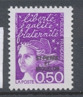 SPM  N°658 T.-P De France. 50c. Violet-rouge (3088) ZC658 - Nuevos