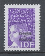 SPM  N°661 T.-P De France. 10f.  Violet (3099) ZC661 - Nuovi