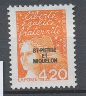 SPM  N°665 T.-P De France. 4f.20  Orange Foncé (3094) ZC665 - Nuovi