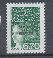 SPM  N°668 T.-P De France. 6f.70 Vert Foncé (3098) ZC668 - Unused Stamps