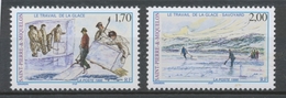 SPM  N°672A Série Le Travail De La Glace. 2 Valeurs ZC672A - Unused Stamps