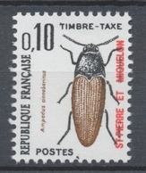 SPM  N°82 Timbres-taxe   10c. Noir Et Brun-rouge Foncé ZC82 - Impuestos