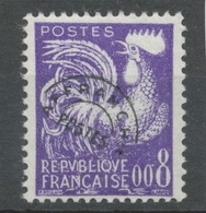 Préoblitérés N°119 Type Coq Gaulois. 8c. Violet ZP119 - 1953-1960