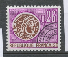 Préos N°130 Monnaie Gauloise.  26c. Bistre Et Violet ZP130 - 1964-1988
