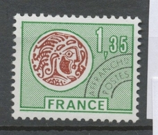 Préoblitérés N°137 Monnaie Gauloise.  1 F. 35 Vert Et Brun ZP137 - 1964-1988