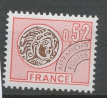 Préoblitérés N°139 Monnaie Gauloise.  52c. Rose Et Brun ZP139 - 1964-1988