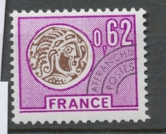 Préoblitérés N°141 Monnaie Gauloise.  62c. Lilas Et Brun ZP141 - 1964-1988