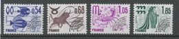 Préoblitérés N°146-149 Série Signes Du Zodiaque 1977 ZP146A - 1964-1988