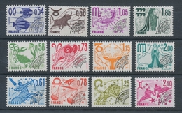 Préos N°146-157 Série Signes Du Zodiaque 12 Valeurs ZP146B - 1964-1988