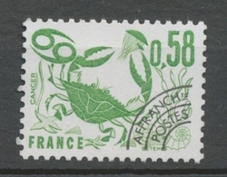 Préoblitérés N°150 Signes Du Zodiaque. 58 C. Vert-jaune ZP150 - 1964-1988
