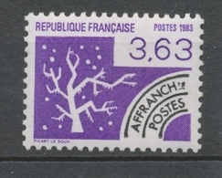 Préoblitérés N°181  Les Quatre Saisons. 3 F. 63 Violet ZP181 - 1964-1988