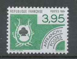 Préoblitérés N°185 Cartes à Jouer. 3 F. 95 Noir Et Vert ZP185 - 1964-1988