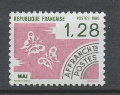 Préos N°190 Les Mois De L'année 1 F 28 Rose Et Vert Foncé ZP190 - 1964-1988