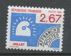 Préos N°192 Les Mois De L'année (II) 2 F 67 Rouge Et Bleu ZP192 - 1964-1988