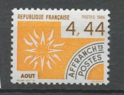 Préos N°193 Les Mois De L'année (II) 4 F 44 Brun Et Orange ZP193 - 1964-1988