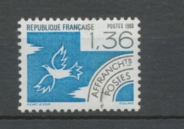 Préos N°198 Les Quatre éléments. 1 F. 36 Noir Et Turquoise ZP198 - 1964-1988