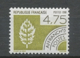 Préos N°201 Les Quatre éléments. 4 F. 75 Noir Et Olive ZP201 - 1964-1988