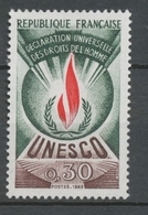 Service N°39 UNESCO 30 C. Vert Foncé, Rouge Et Brun ZS39 - Mint/Hinged