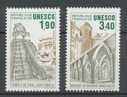 Service N°91-92 Série UNESCO Patrimoine Unniversel 2 Val. ZS91A - Mint/Hinged