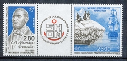 T.A.A.F 1994 N°193A Triptyque Hommage à Adrien Vincendon Dumoulin (1811-1858) N** ZT119A - Unused Stamps