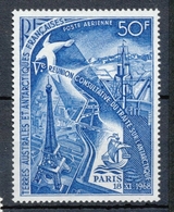 T.A.A.F Aérien 1969 N°18 5e Réunion Traité Antarctique à Paris N** ZT143A - Corréo Aéreo