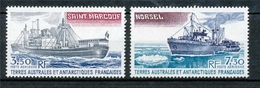 T.A.A.F Aérien 1980 N°63-64 Série Bateaux.  N** ZT175A - Airmail