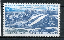 T.A.A.F Aérien 1981 N°66 Géologie. Les Glaces De Pression Dans La Mer Dumont D'Urville N** ZT177A - Airmail