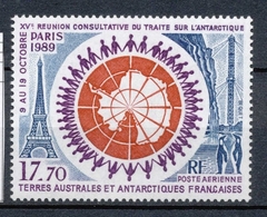 T.A.A.F Aérien 1989 N°109 Xve Réunion Traité Sur L'Antarctique N** ZT211A - Airmail