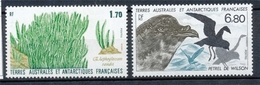 T.A.A.F 1988 N°131-132 Série Flore Et Faune Antarctiques.  N** ZT72A - Ungebraucht
