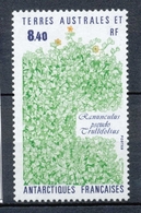 T.A.A.F 1990 N°154 Flore Ranuncullus Pseudo Trullifolius.  N** ZT87A - Nuevos
