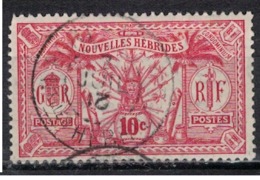 NOUVELLES HEBRIDES            N°  YVERT   28   ( 1 )     OBLITERE       ( Ob   1/10 ) - Usados