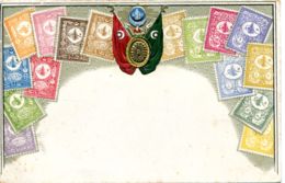 N°1455 R -cpa Représentation Timbres -Turquie- - Stamps (pictures)