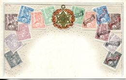 N°1461 R -cpa Représentation Timbres -Abyssinie- - Stamps (pictures)