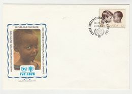 FDC Enveloppe Premier Jour Official Republique Rwandaise-rwanda IYC 1979 - 1970-1979