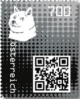 Crypto Stamp 2.0 Doge Schwarz Postfrisch ** ;MH - 2011-2020 Ungebraucht