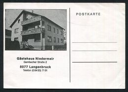 Gästehaus Niedermeir  Gambacher Str. 2,  Reichertshofen,- NOT Used  See The 2  Scans For Condition. ( Originalscan !!! ) - Pfaffenhofen