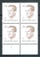 BELGIE * Nr 2126  Plaatnr 1 * Postfris Xx * GELE GOM - Otros & Sin Clasificación