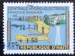 Haïti - A1/19 - (°)used - 1970 - Hydro-Elektrische Centrale - Haïti