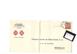 Griffe  - Naamstempel KAPELLE-OP-DEN-BOSCH  1948   ETERNIT Gevouwen Brief - 1948 Exportación