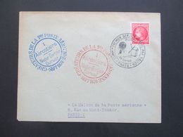 Frankreich 1946 1er Aérostiers Nadar-Dartois-Duruof Créateurs De La 1ère Poste Aérienne 3 Verschiedene Stempel - 1927-1959 Covers & Documents