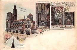 Strasbourg       67         Gruss. Souvenir    ( Voir Scan) - Straatsburg